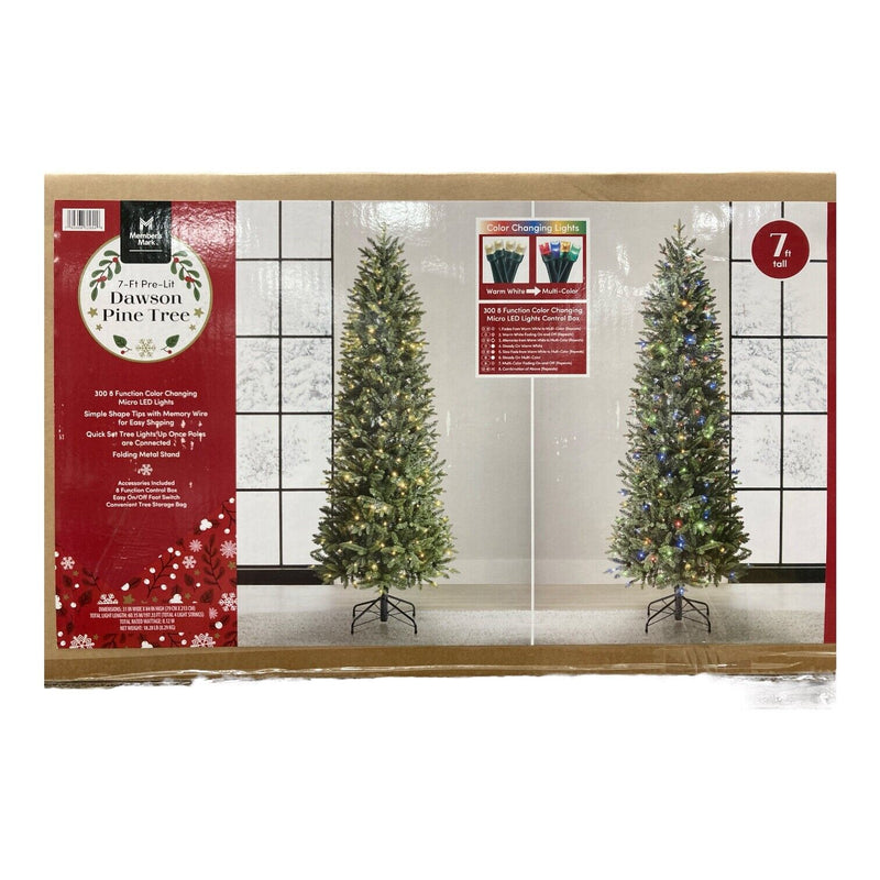 300 LED Color Changing Dawson Pine Tree, 7ft