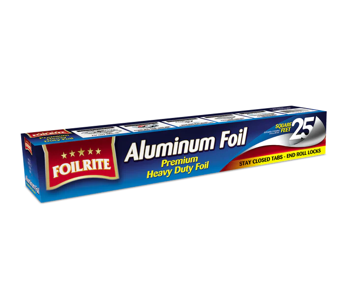 Heavy Duty Aluminum Foil - 25 sq ft