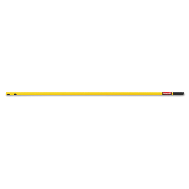 Rubbermaid Quick-Connect Steel Mop Handle, 52", Yellow
