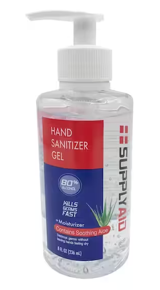 Hand Sanitizer Gel with Soothing Aloe